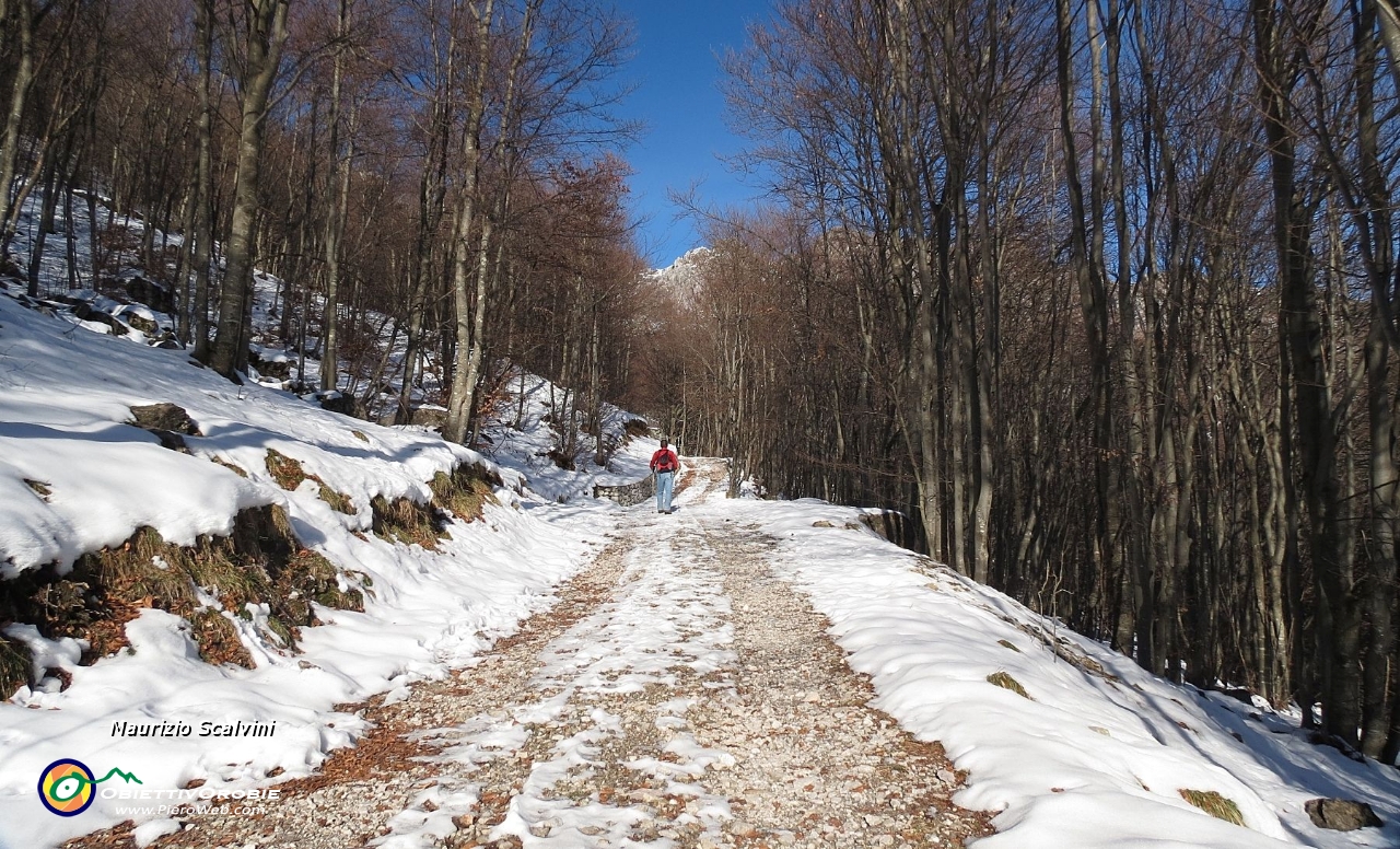 04 Prima sterrata , poi nuovo tratturo fino al Grialeggio....JPG